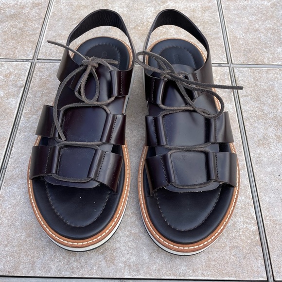 Giorgio Armani Leather Sandals main image 8